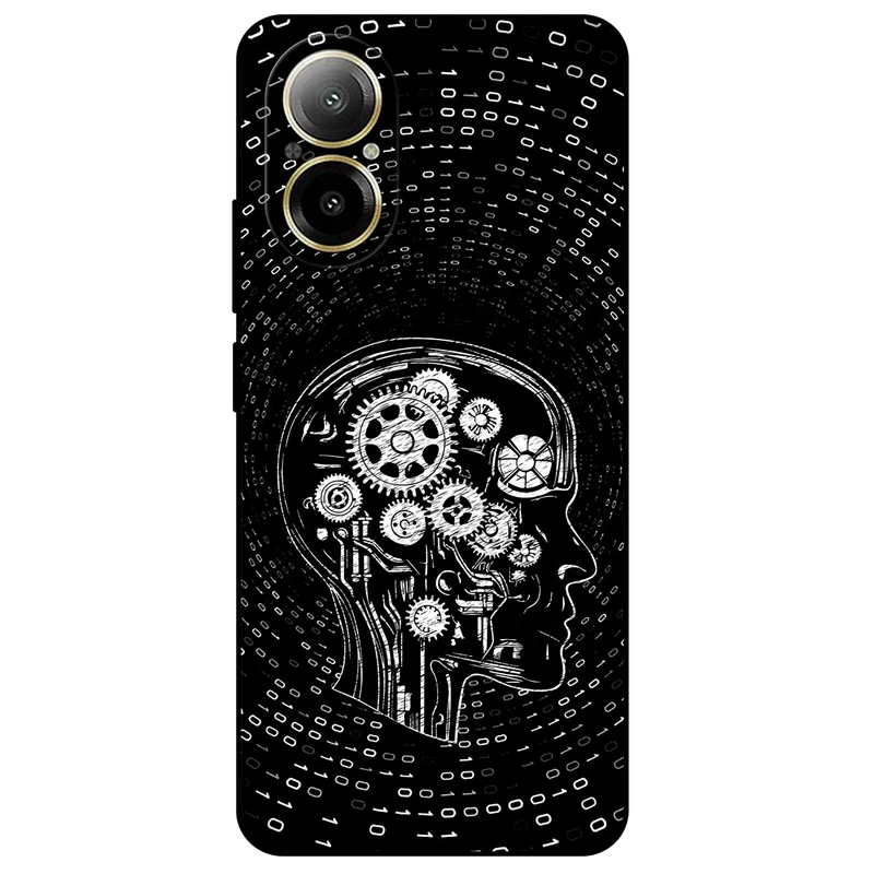 کاور مگافون طرح ربات انسانی مدل 7428 مناسب برای گوشی موبایل ریلمی C67 4G