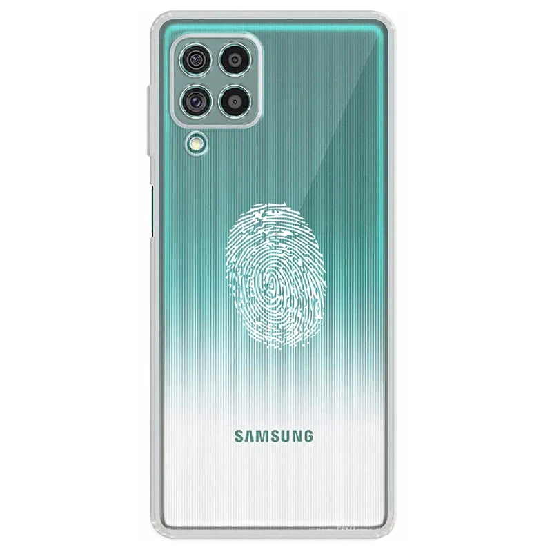 کاور مگافون طرح اثر انگشت مدل C62-W مناسب برای گوشی موبایل سامسونگ Galaxy A22 4G