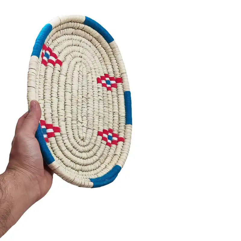 سبد حصیری تکچین کالا مدل TOR-53