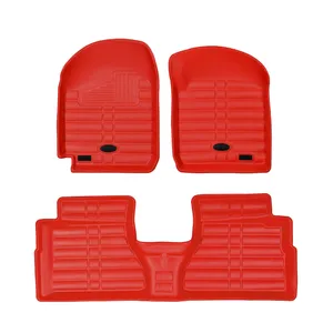 کفپوش سه بعدی خودرو بابل کارپت مدل چرمی مناسب برای پراید