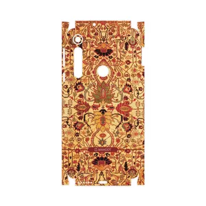 MAHOOT Persian-Carpet-Yellow-FullSkin Cover Sticker for Motorola One Macro