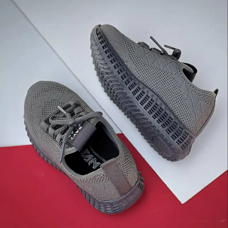 کفش راحتی بچگانه تن تاک مدل آرشام بندی 1400 رنگ طوسی