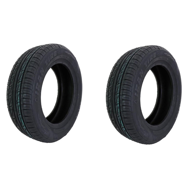لاستیک خودرو ایران تایر تیوبلس مدل Sarina سایز 175/60R13 مناسب استفاده چهارفصل، سواری، تولید 2020، دو حلقه