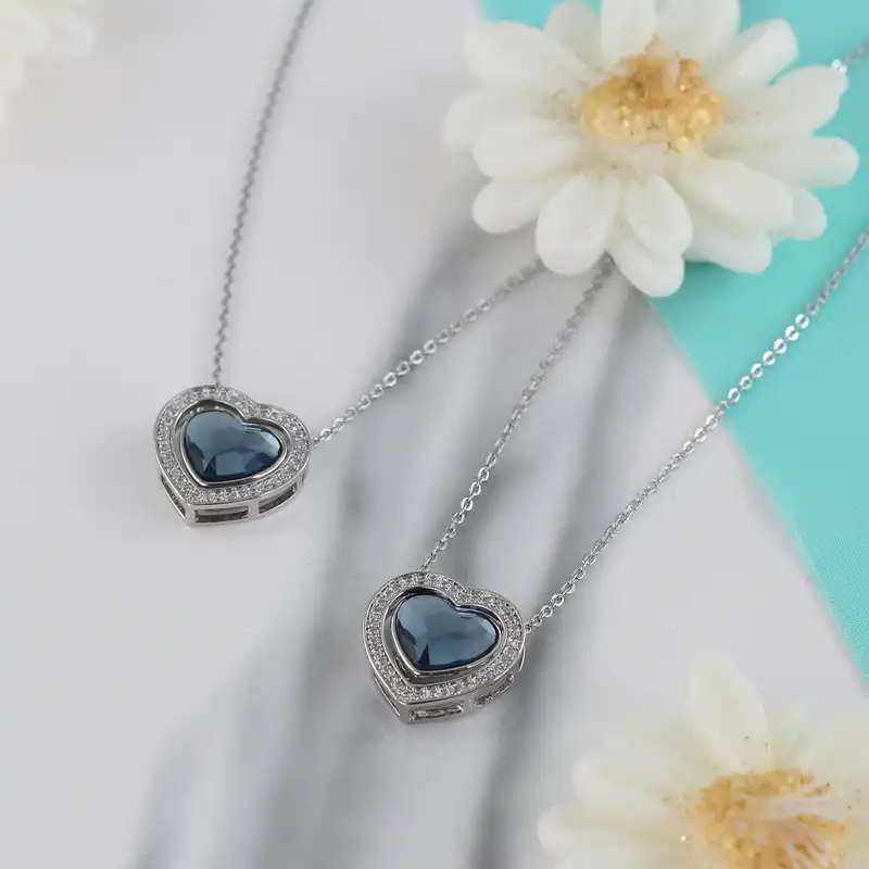 گردنبند زنانه مدل قلب کد N436E
