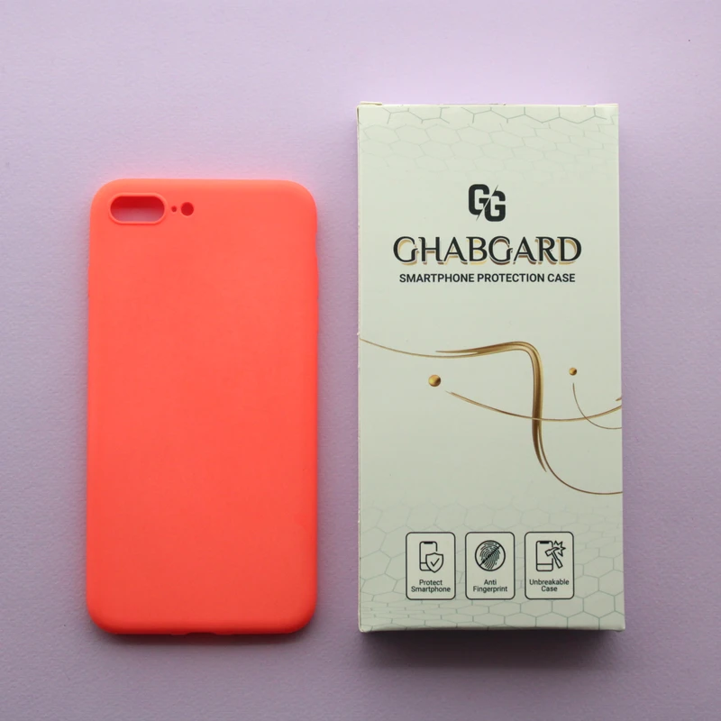 کاور قاب گارد مدل ژله ای ساده مناسب برای گوشی موبایل اپل iPhone 7 plus / 8 plus