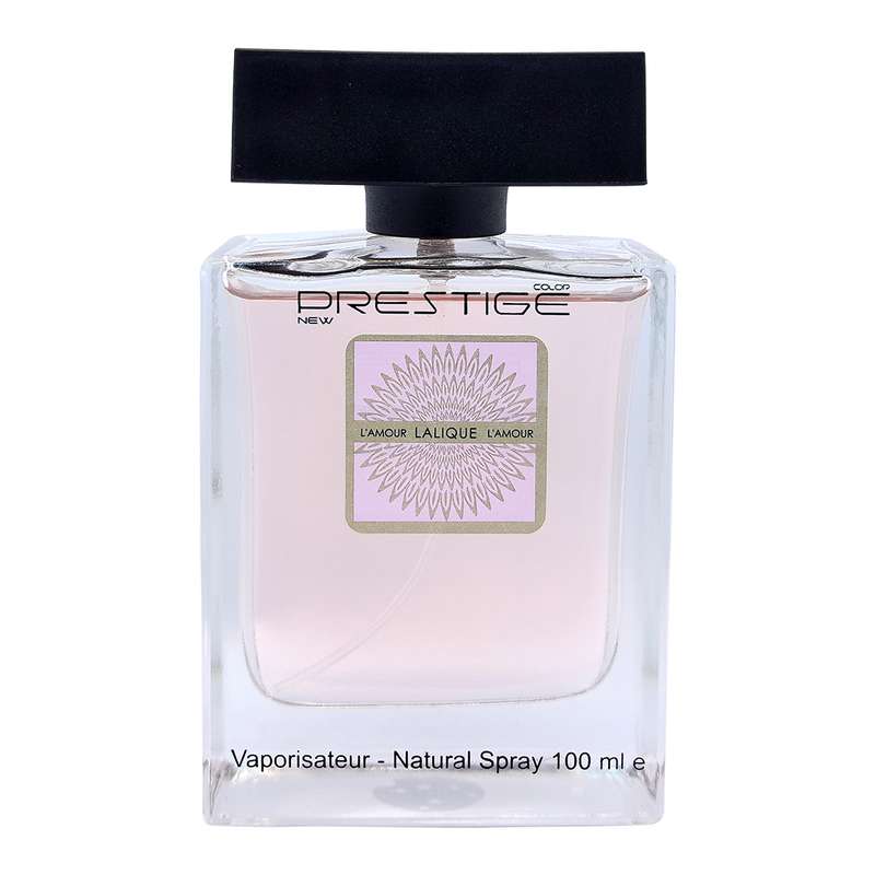 ادوپرفیوم نیو پرستیژ کالر مدل Lalique L’Amour حجم 100 میلیلیتر ادوپرفیوم نیو پرستیژ کالر مدل Lalique L’Amour حجم 100 میلیلیتر