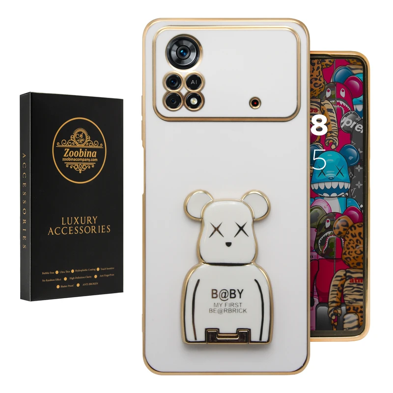 کاور زوبینا مدل BearBrack مناسب برای گوشی موبایل شیائومی Poco M4 Pro 4G