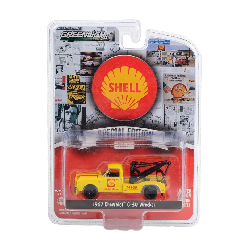 ماشین بازی گرین لایت مدل  1967 CHEVROLET C-30 Wrecker  کد 41125-A