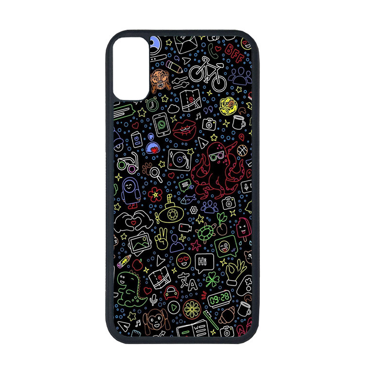 کاور طرح شلوغ مناسب برای گوشی موبایل اپل iphone x/xs