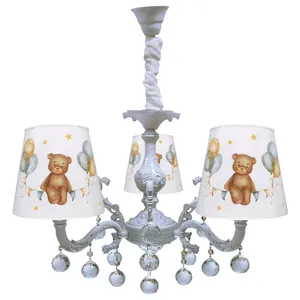 لوستر کودک طرح خرس و بادکنک