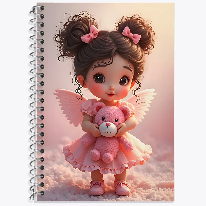 دفتر نت موسیقی 50 برگ خندالو طرح دخترانه کیوت کد F6695