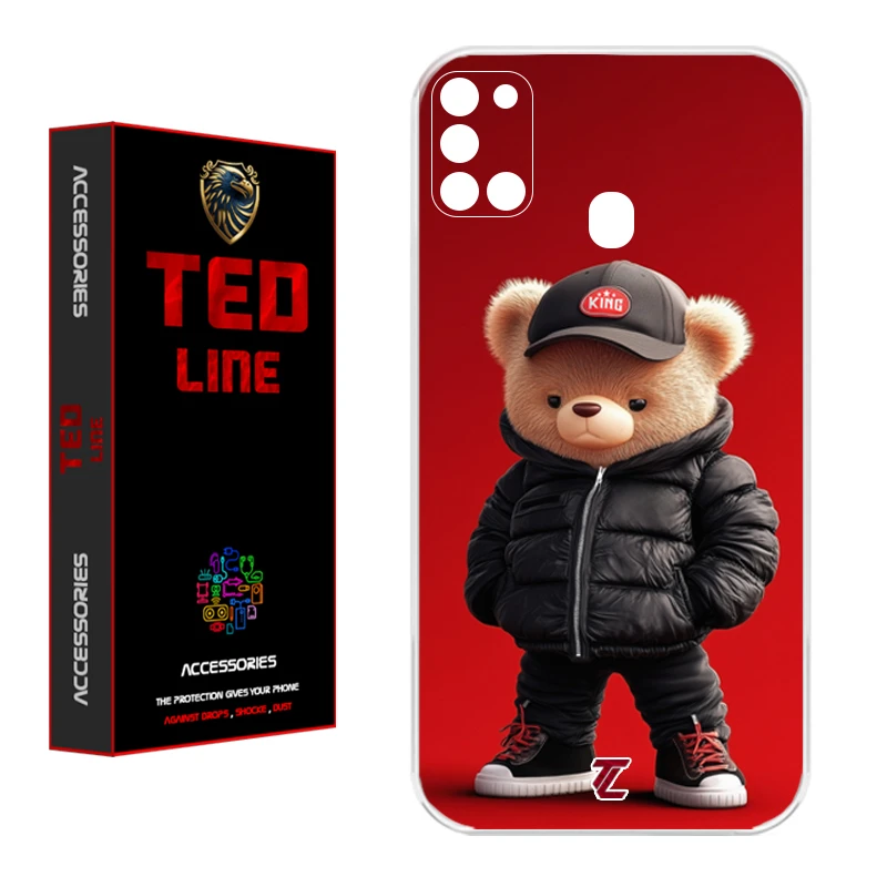 کاور تد لاین طرح تدی کد 1113 مناسب برای گوشی موبایل سامسونگ Galaxy A21S