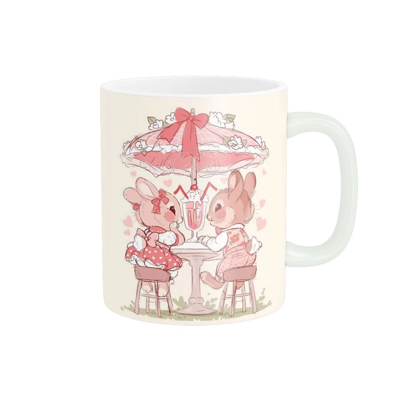 ماگ پاد آفرین مدل خرگوش کیوت فانتزی پینترستی دخترانه کد 612