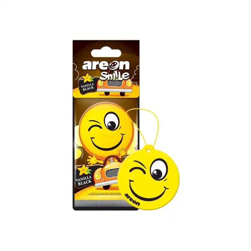 خوشبو کننده خودرو آرئون مدل Smile Smile Vanilla Black
