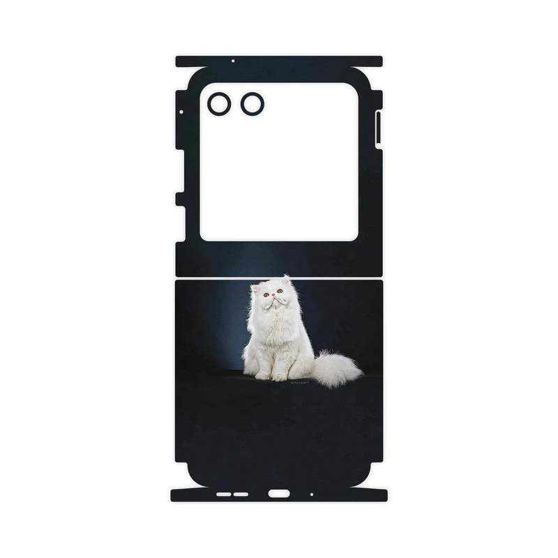 برچسب پوششی ماهوت مدل Persian_cat-FullSkin مناسب برای گوشی موبایل موتورولا Razr 40 Ultra