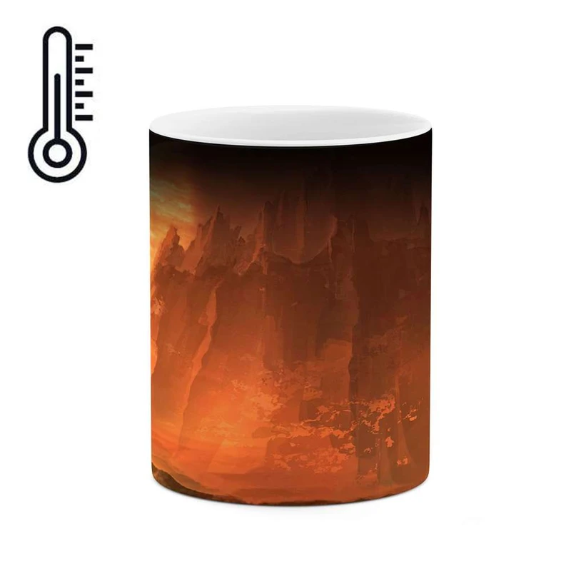 ماگ حرارتی کاکتی مدل انیمه کد mgh17578