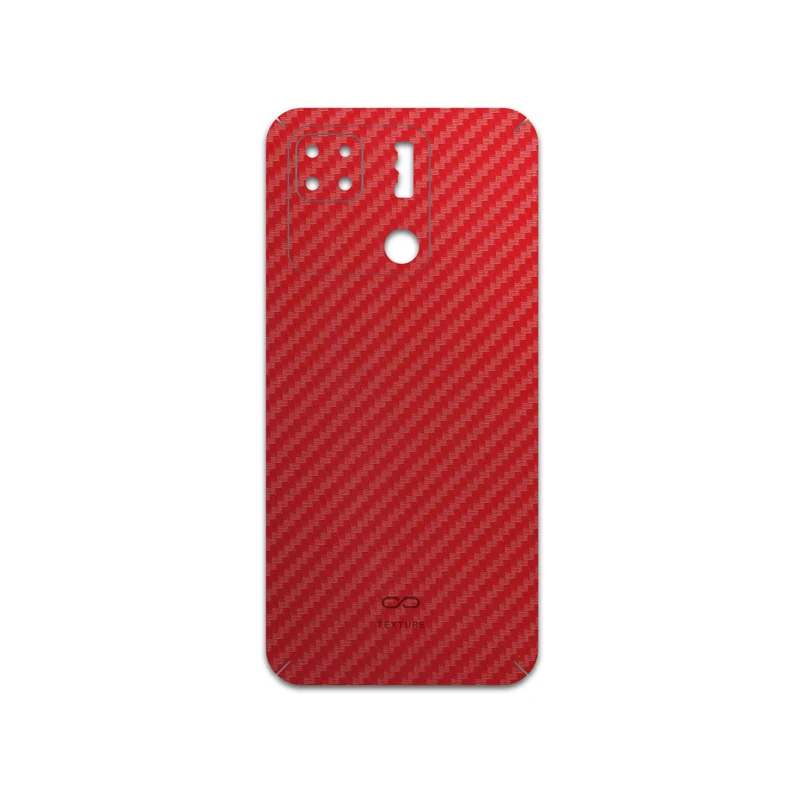 برچسب پوششی ماهوت مدل Red-Fiber مناسب برای گوشی موبایل شیائومی Redmi 10A