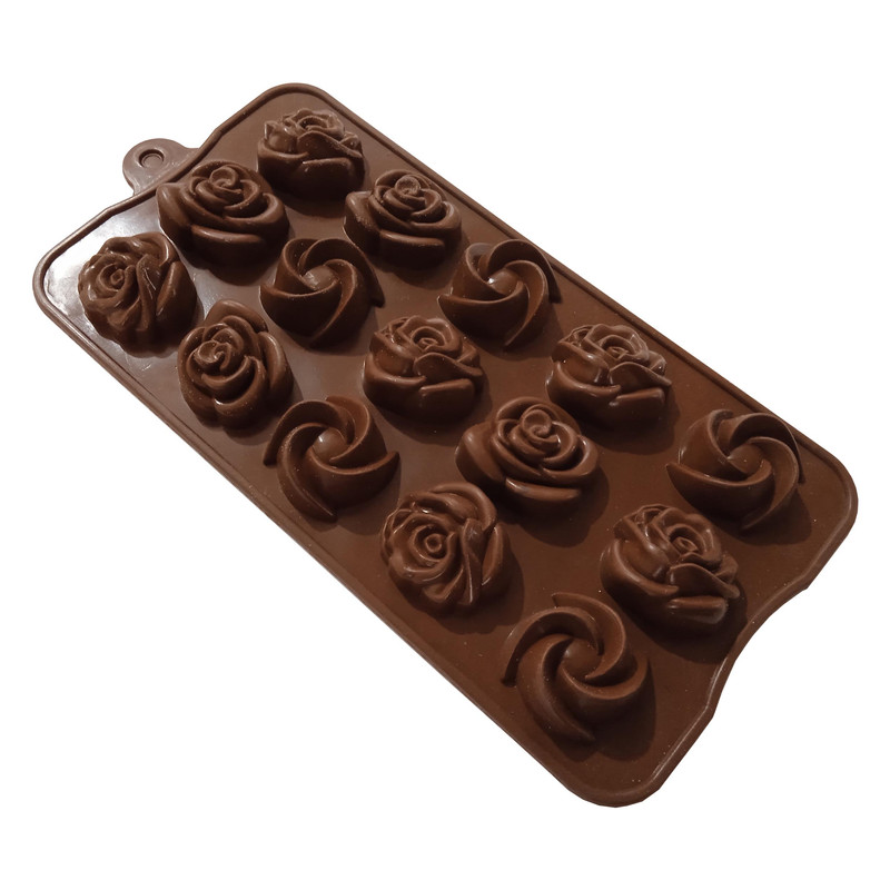 قالب شکلات مدل گل چرخان