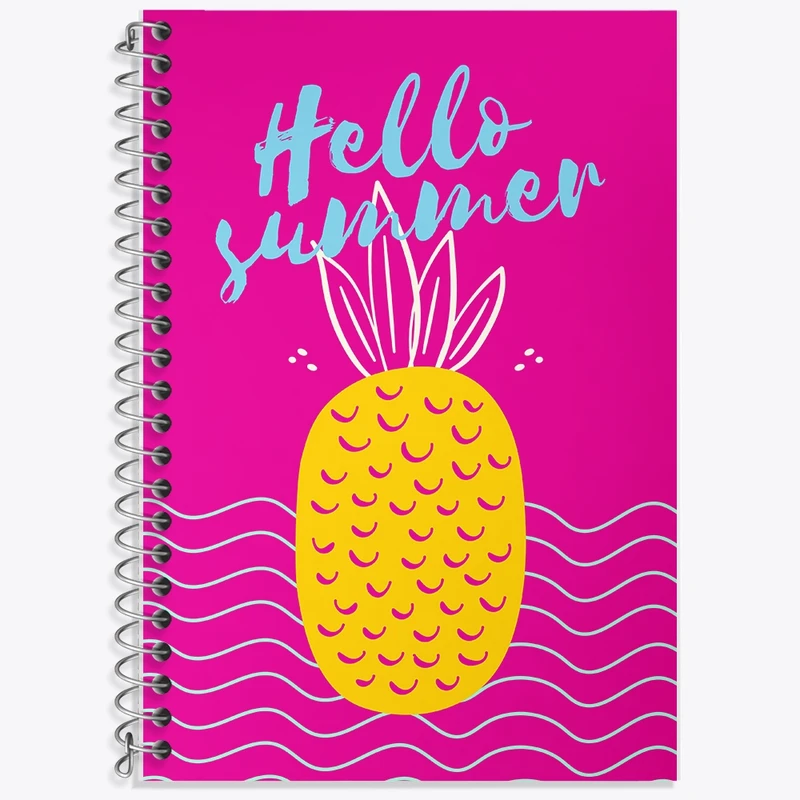 دفتر لغت 50 برگ خندالو طرح تابستان کد F2313