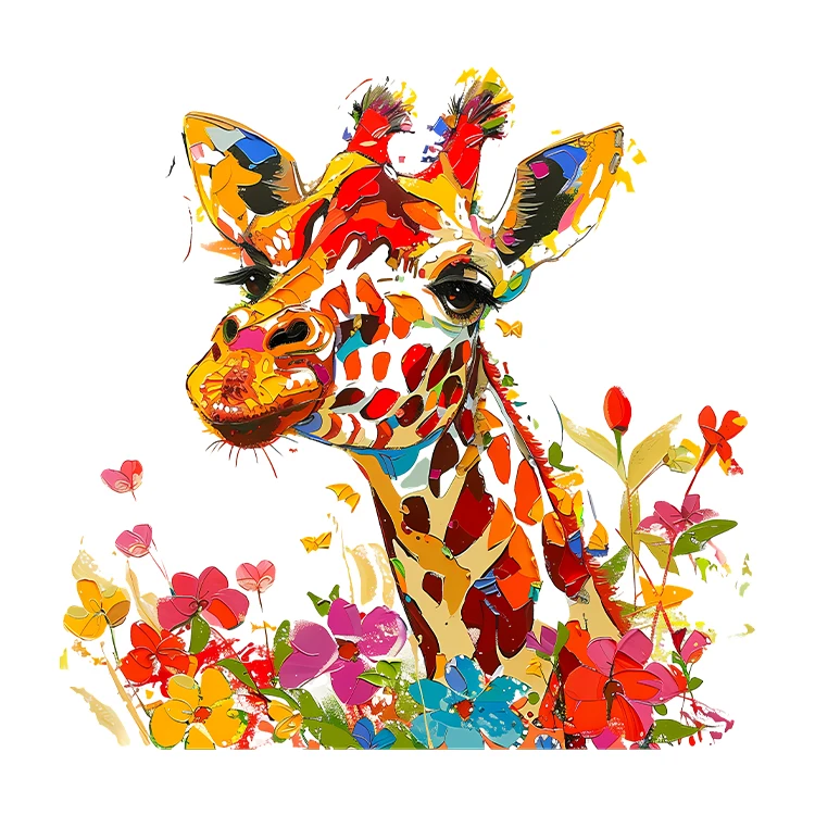 استیکر پارچه و لباس پاد آفرین مدل کارتونی کد S051