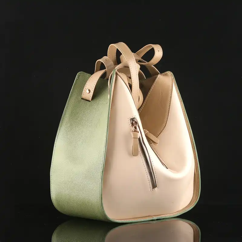 کیف دوشی زنانه چرم یلسان مدل مدل لیان کد MC-047-sbz