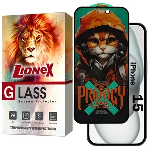 Lionex CATPRVL Privacy Screen Protector Suitable For Apple iPhone 15