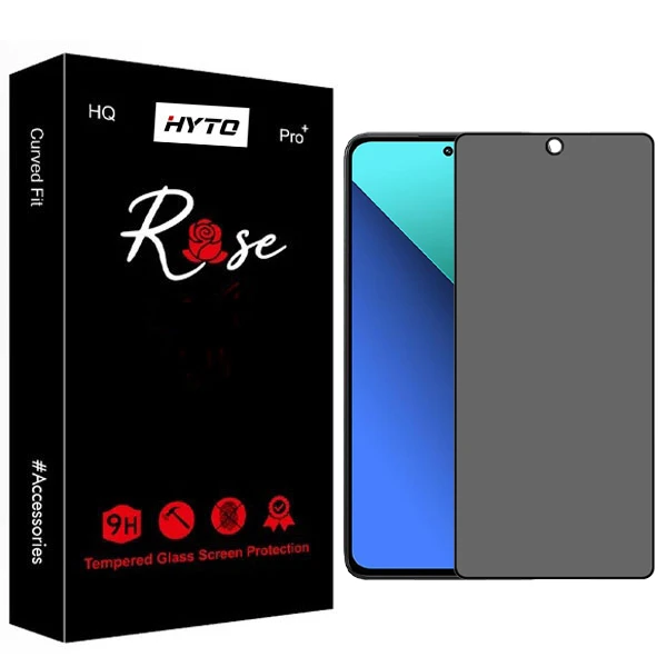 محافظ صفحه نمایش حریم شخصی هیتو مدل Rose Privacy Touch مناسب برای گوشی موبایل شیائومی redmi Note 13 Pro 4G / 12 Pro 5G / X5 Pro 