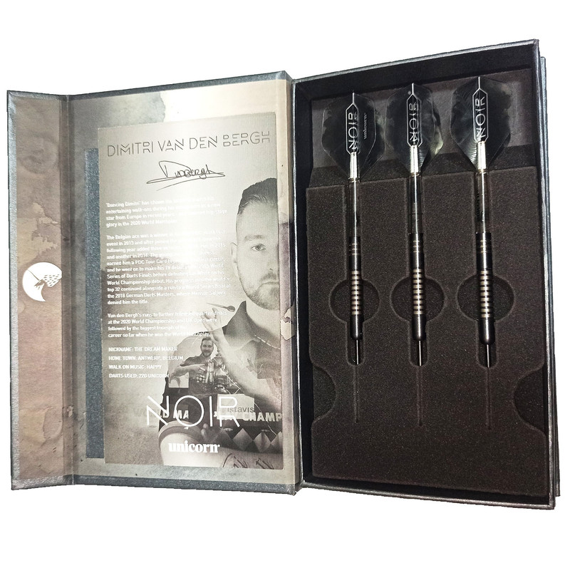 دارت یونیکورن مدل NOIR کد Dimitri Van Denbergh 24gram بسته 3 عددی