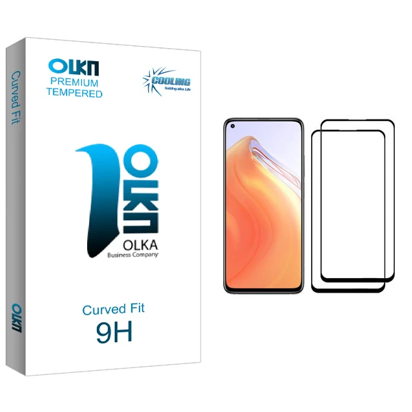 محافظ صفحه نمایش کولینگ مدل Olka glass مناسب برای گوشی موبایل شیائومی Mi 10T 5G بسته دو عددی