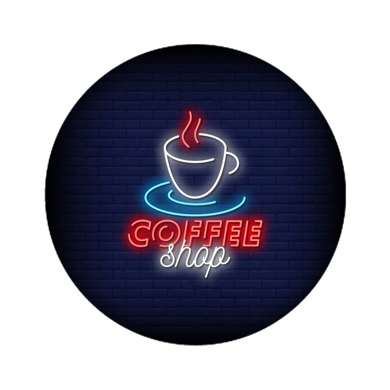 استیکر تزئینی موبایل مدل پوستر کافی شاپ کد 4727