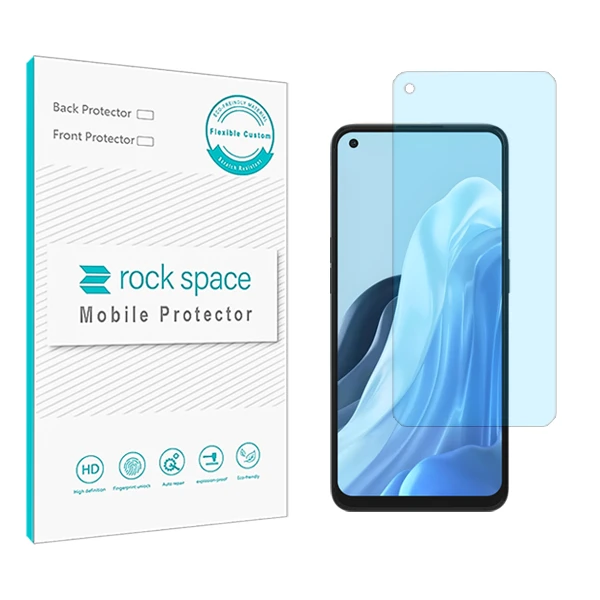 محافظ صفحه نمایش آنتی بلو راک اسپیس کد BLU مناسب برای گوشی موبایل اوپو Reno7