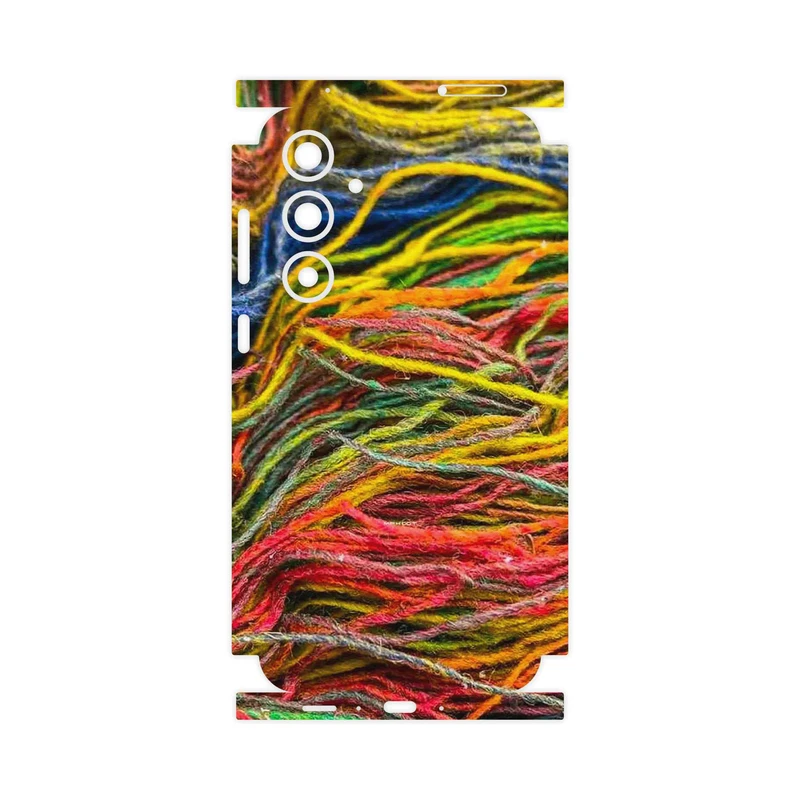 برچسب پوششی ماهوت مدل Fabric Texture 9-FullSkin مناسب برای گوشی موبایل سامسونگ Galaxy A35