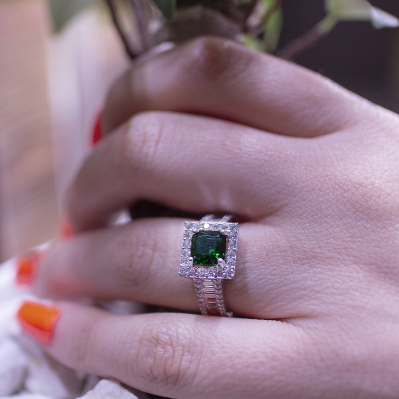 انگشتر نقره زنانه مدل AVN-R1123