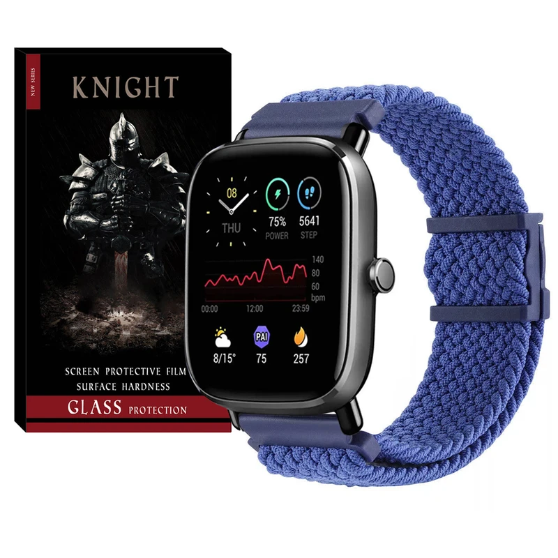 بند نایت مدل Braided Magnet KT مناسب برای ساعت هوشمند امیزفیت BIP / BIP S / BIP S Lite / BIP U / BIP U Pro