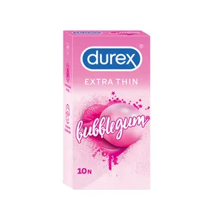  کاندوم دورکس مدل Extra Thin bubblegum بسته 10 عددی