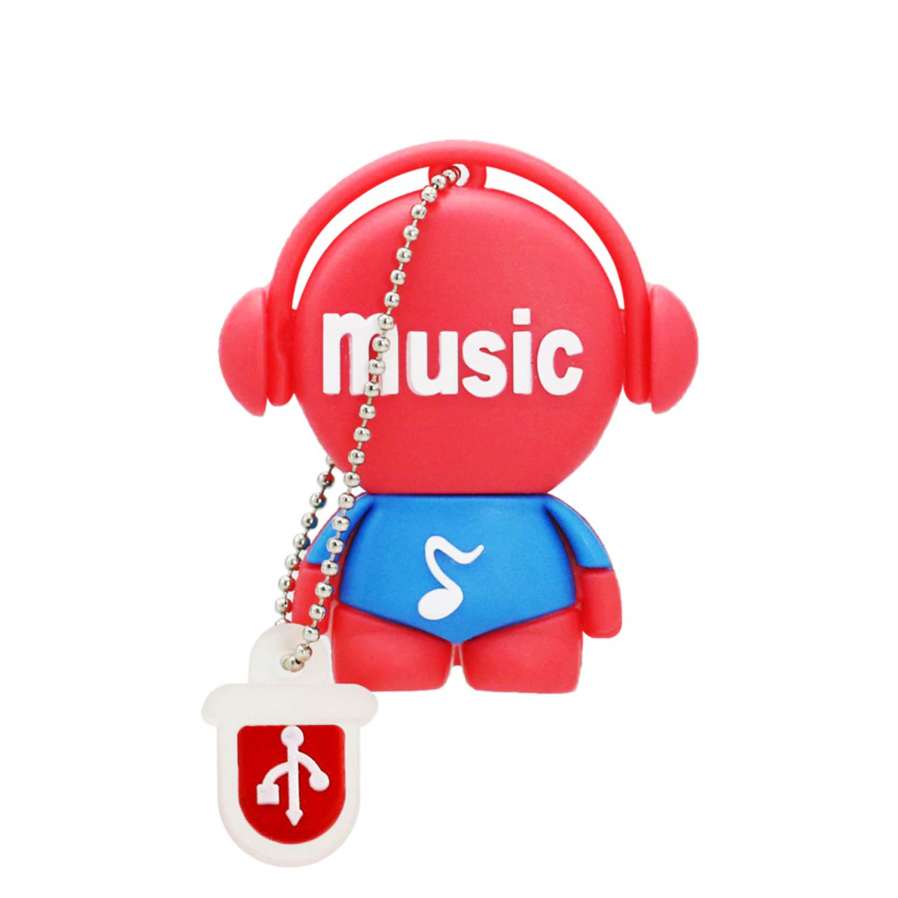 فلش مموری طرح موزیک من 02 مدل Ul-Music man02 ظرفیت 8 گیگابایت