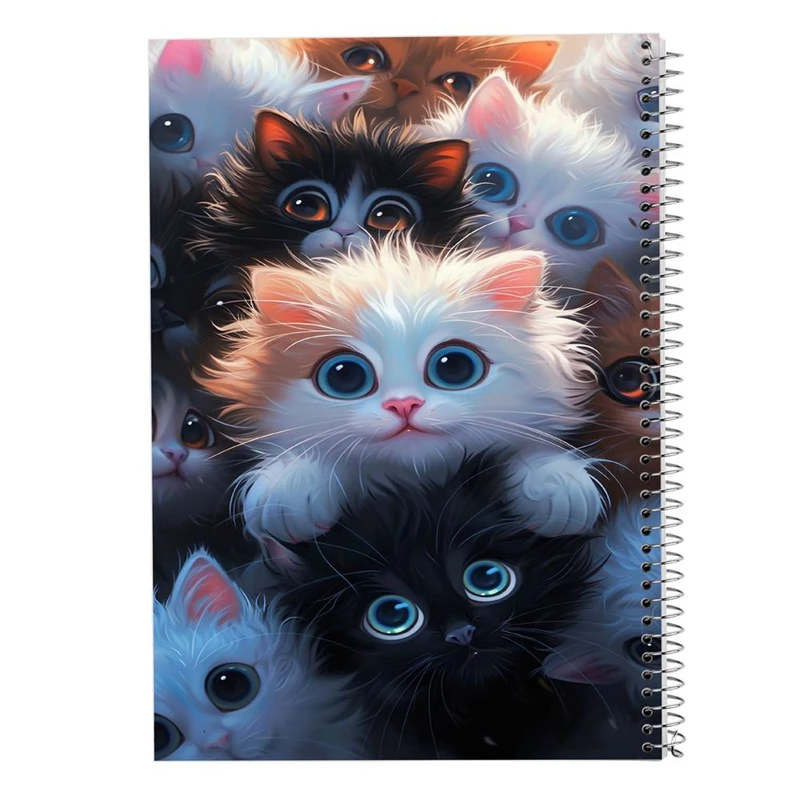 دفتر نقاشی 50 برگ مدوپد مدل سگ و گربه کد DF17280