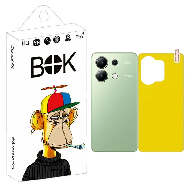 محافظ پشت گوشی بوک مدل TPU مناسب برای گوشی موبایل شیائومی Redmi Note 13 4G