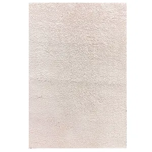 فرش ماشینی 320 شانه فرش مهدیان زمینه نقره‌ای حاشیه مرجانی مدل شگی مرجانی