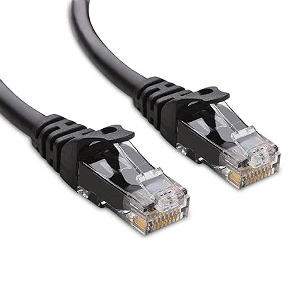 کابل شبکه Cat6 گیگافلکس مدل GI-UTP-15M-Black