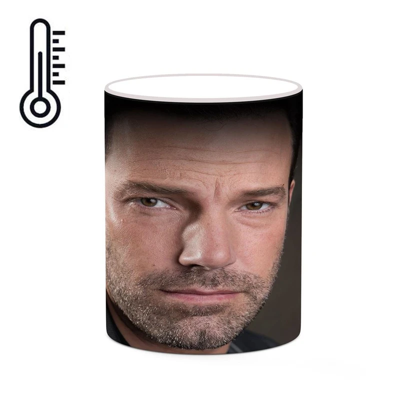 ماگ حرارتی کاکتی طرح بن افلک Ben Affleck مدل mgh25189