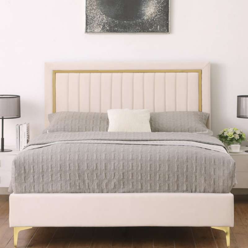 تخت خواب کد M.P 5665 دو نفره سایز 160×200 سانتی متر
