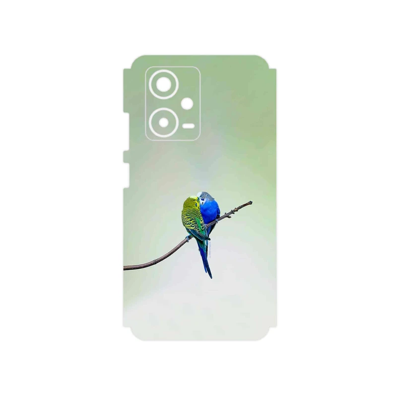 برچسب پوششی ماهوت مدل Lovebird مناسب برای گوشی موبایل شیائومی Redmi Note 12 Pro Plus