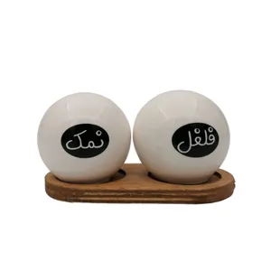 نمک و فلفل پاش ام وي اچ گلس اند پلاستيكس مدل فندق