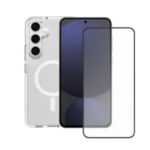 Akuara MagSafe GLS Cover Suitable for Samsung Galaxy S24 FE with Screen Proctector