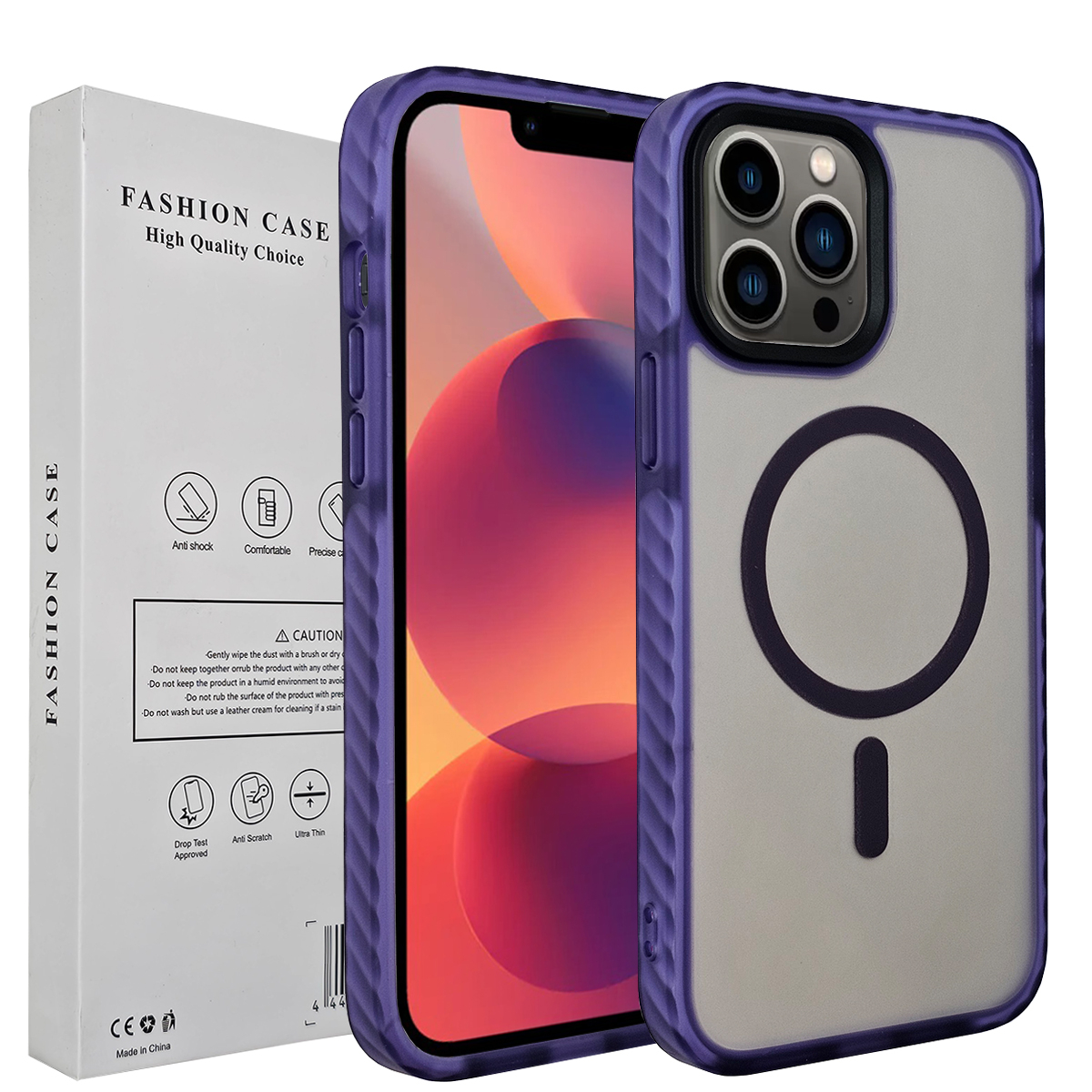 کاور فشن مدل مگ سیف مناسب برای گوشی موبایل اپل Iphone 13promax