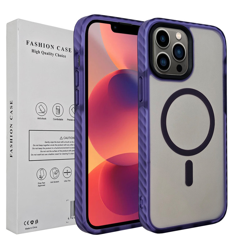 کاور فشن مدل مگ سیف مناسب برای گوشی موبایل اپل Iphone 13promax 