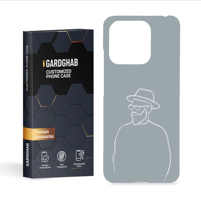 کاور گارد قاب مدل پسرانه مناسب برای گوشی موبایل شیائومی Redmi 12C