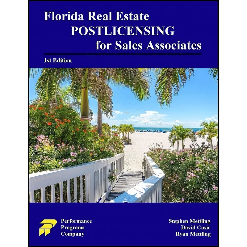 کتاب Florida Real Estate Postlicensing for Sales Associates اثر جمعي از نويسندگان انتشارات بله
