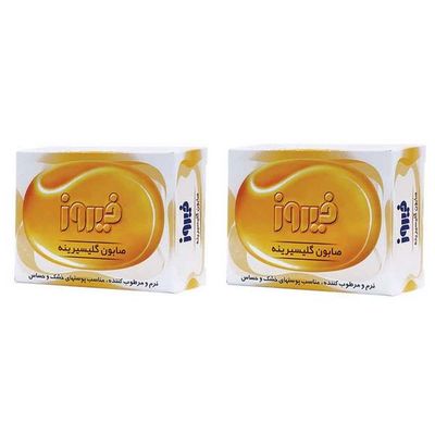 نقد و بررسی صابون بچه گلیسیرینه فیروز -100 گرم بسته 2 عددی توسط خریداران